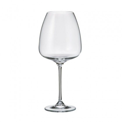 6 Calici Vino Rosso Alizèe Anser 610ml vetro cristallino...