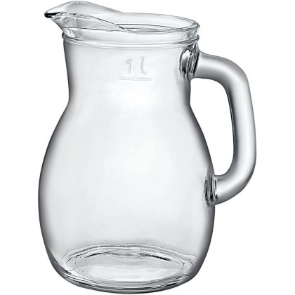 Caraffa brocca 1 litro Vetro Bormioli