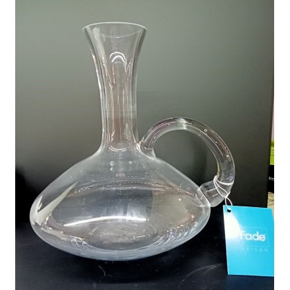 Decanter Olly con Manico 1litro vetro cristallino Fade...