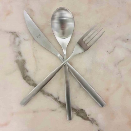 Servizio posate 24 pezzi in acciaio linea Stiria Ice Mepra