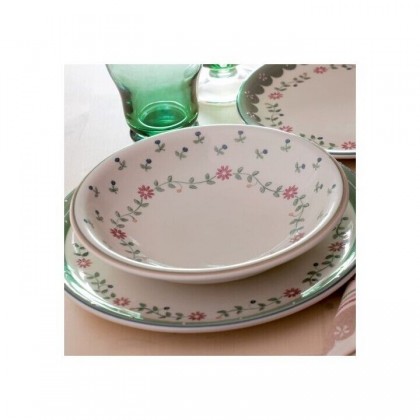 Stock servizio piatti 12 pezzi Wald Felice Nostalgia verde