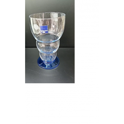 6 Bicchieri Grandi Cocktail  in Vetro Leonardo Blu  - Saldo