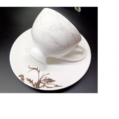 6 Tazzine Caffè Araffa Fine Porcellana Fade Maison