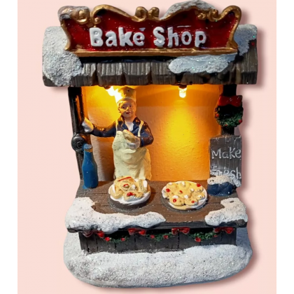 Bancarella mercatino per Villaggio Natalizio con Luci led...