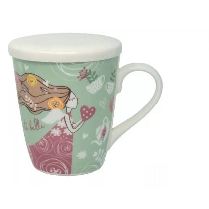 Tisaniera Tazza Mug con coperchio Wald, linea Dolci Momenti