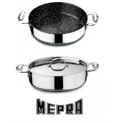 Tegame+coperchio, 26 cm Glamour Mepra, fondo...