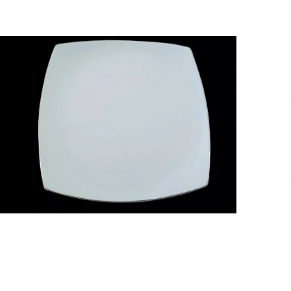 Piatto Portata quadrato Porcellana modello Tevere 31,5...