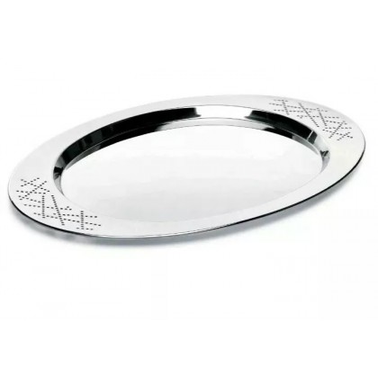 Vassoio ovale acciaio...