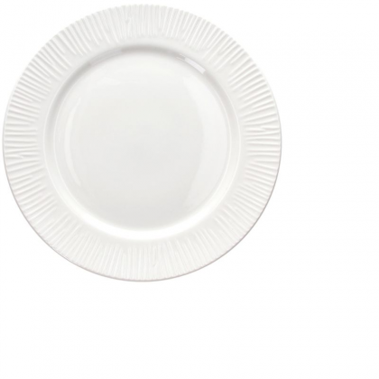 6 Piatti Piani in Porcellana modello Philo White Tognana