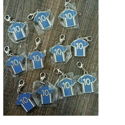 Offerta 11 Ciondoli in Metallo "Maglietta N°10" firmati...