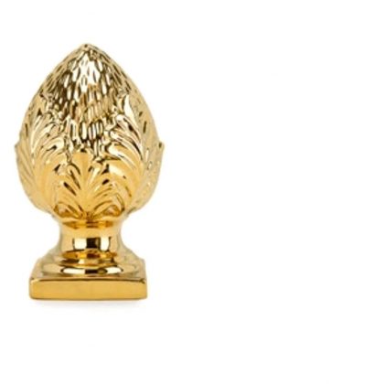Pumo Colore Oro h 20 x12 cm Fade Maison Ceramica