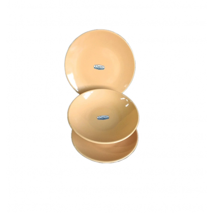 Servizio Piatti 18 Pezzi per 6Persone Natural-Love Giallo