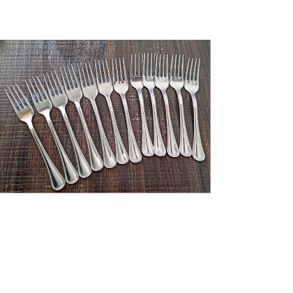 12 Forchette Dolce/Frutta Lady acciaio inox 18/10