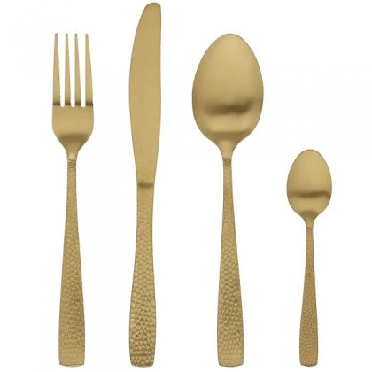 Servizio posate 24 pz Tognana, acciaio oro golden, linea...