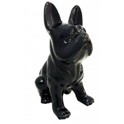 Statuetta Bulldog nero...