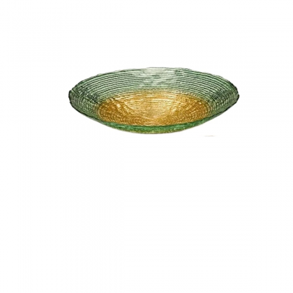 Centrotavola In Vetro Linea Panter 30 cm Fade Maison