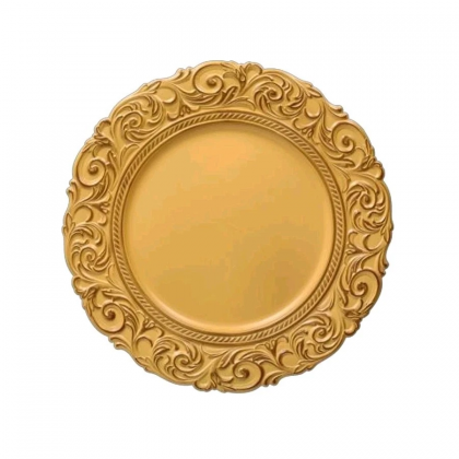 6 Sottopiatti Ø33 cm Imperial Ocra Tognana polipropilene