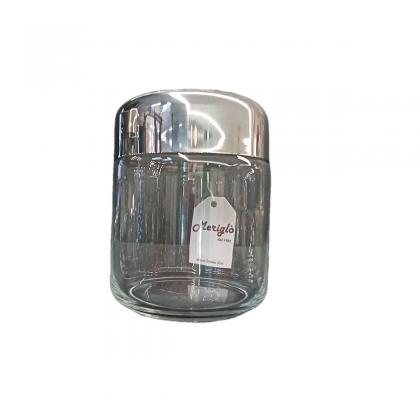 Barattolo Cucina in Vetro Tappo Acciaio 75 cl Linea...