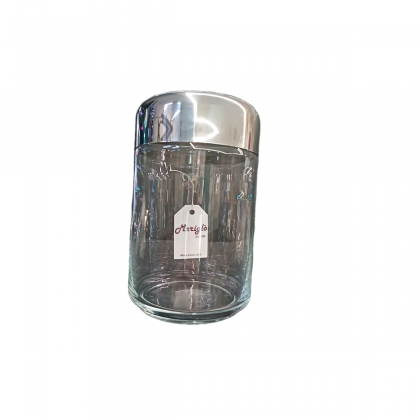 Barattolo Cucina in Vetro Tappo Acciaio 100 cl Linea...