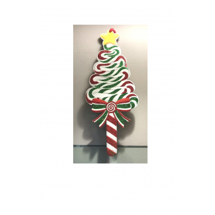 Appendino Albero H 30 cm colorato plastica