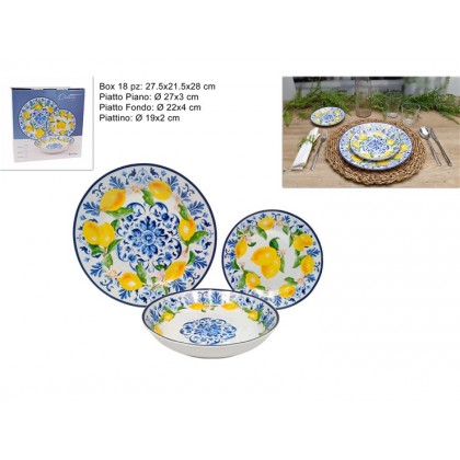 Servizio Piatti 18 Pezzi...