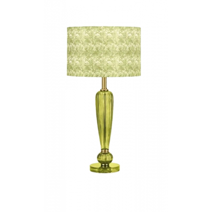 Lampada da Tavolo Dayita vetro colore verde h 72 cm...
