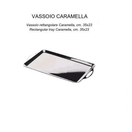 Vassoio modello Caramella Mepra con manici acciaio...