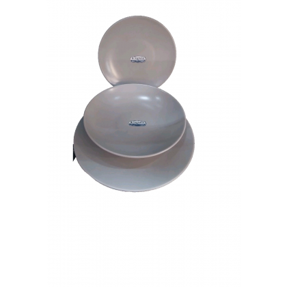 Servizio 18 pezzi Ritual colore Tortora super strong Tognana