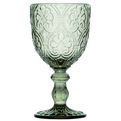 6 Calici Corinto grigio 300ml, bicchieri Fade Maison