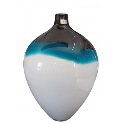 Vaso Fiori in Vetro bianco...