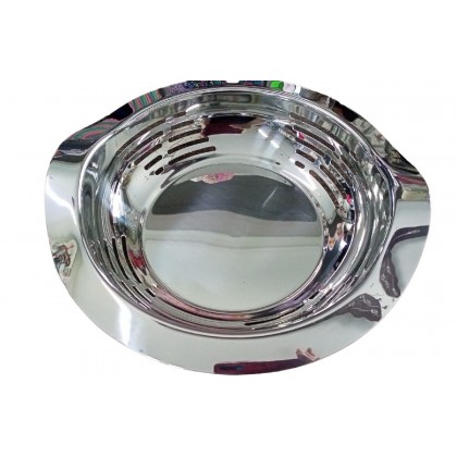 Cestino Portapane "Millenium" Mepra acciaio inox Ø27cm
